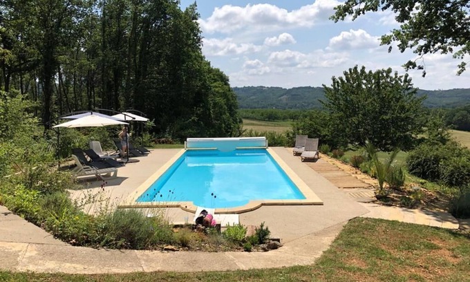 Sergeac House | Pretty, Perigordine-Style House With Private Heated Pool, Views Over The Vezere