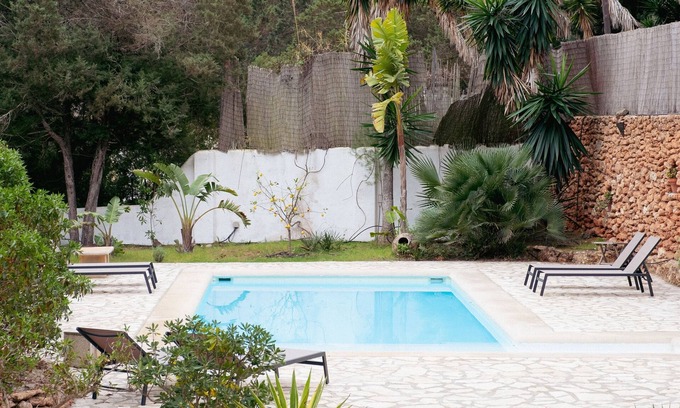 Es Cubells House | Private Villa with Sea View and Pool – Peaceful, Stylish, Ideally Located