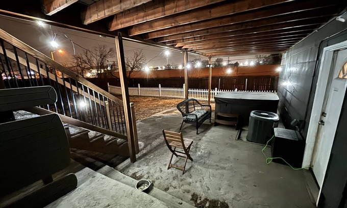 Rustic Hills House | Private 1 bedroom guest suite with private living room, laundry, & kitchenette