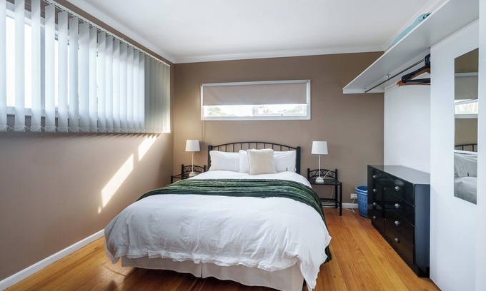 Ocean Grove House | Private Coastal Apartment with A/C & Fireplace