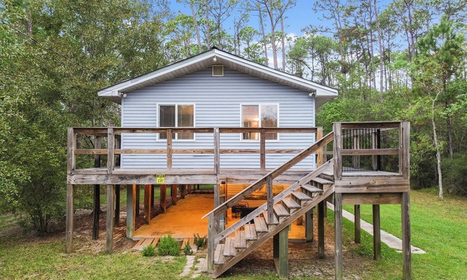 Pass Christian Cottage | Private Cottage-Pet Friendly-5 min to Beach