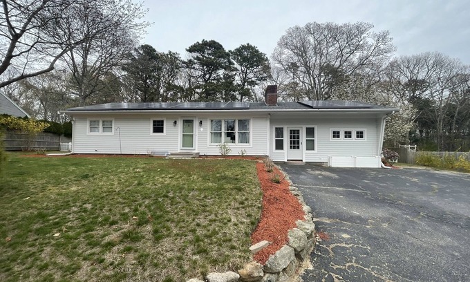 East Falmouth House | Private Falmouth home perfect for family fun - hot tub, fire pit, and game room!