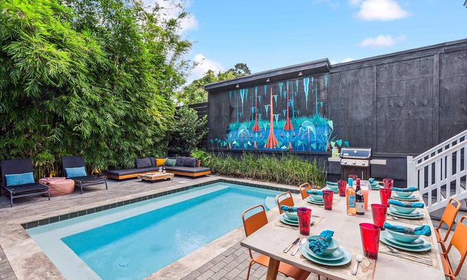 Faubourg Lafayette House | Private Home with Heated Pool | Near FQ