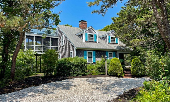 North Truro House | Private house steps to beach with deck, W/D, games, & AC