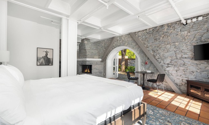 Santa Rosa Apartment | Private King Suite at the Historic Stonehouse Inn!