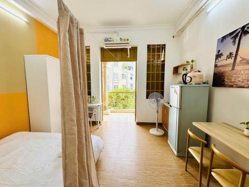Go Vap Apartment | Private Kitchen Balcony Or Window Apart 1km From Airport