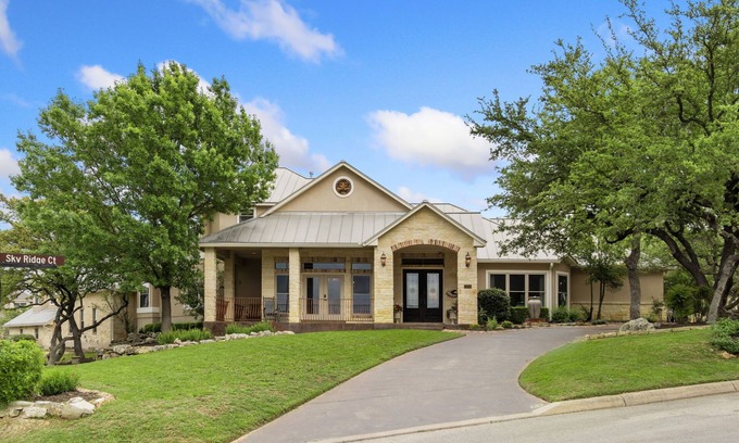 Stone Oak House | Private Luxury Resort, 2 Pools, Hot Tub, Elevated Playground Can Sleep Up to 18