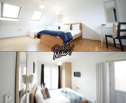 Heathrow Villages House | Private on suites- Private Bathroom every room-1 Bus to Heathrow Airport
