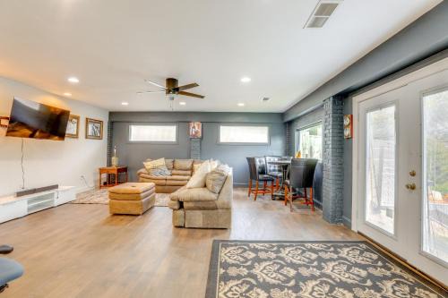 Decatur House | Private Patio and Lake Views Home in Decatur