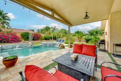 Desert Hot Springs House | Private Pool and Patio Desert Hot Springs Retreat