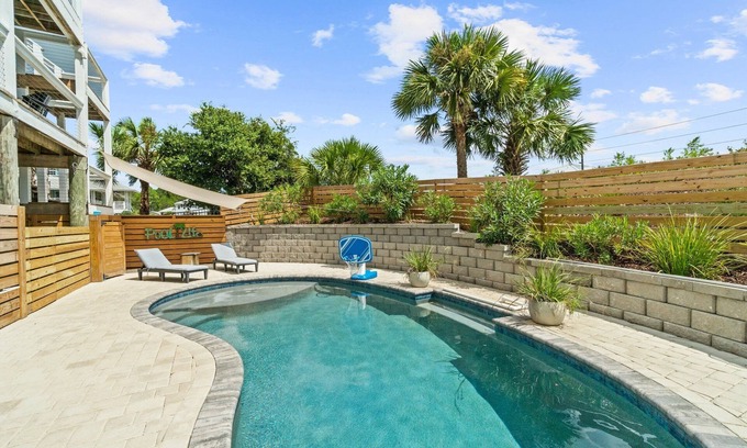 Port St. Joe House | Private Pool + Beach Access, Luxe Kitchen, Fire Pit & Outdoor Entertaining Space