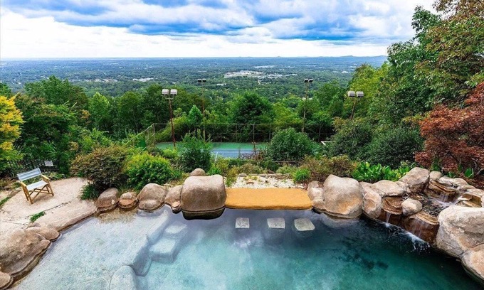 Greenville - Spartanburg House | Private resort on Paris Mtn, sleeps 10, pool +more