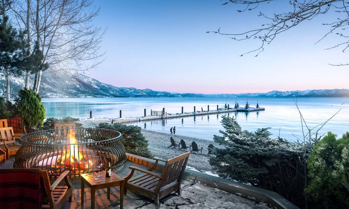 Incline Village Resort | Private Resort Beach Access 2-Bedroom Sierra Lodge Suite + Amenities