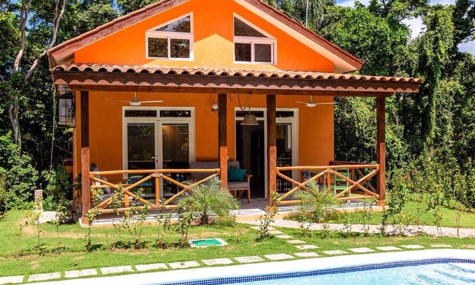 Las Terrenas Villa | Private retreat with jungle spa, short walk from quiet beach