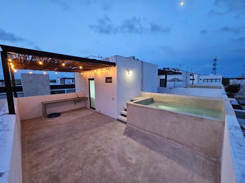 Puerto Juarez House | Private roof top pool. Great house for families.