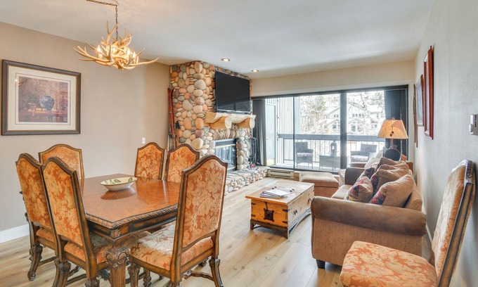 Eagle-Vail Condo | Private Ski Retreat in Avon: Eagle River Views!