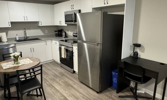 West Edmonton Apartment | Private & Spacious 1Bedroom Basement Suite. near WEM