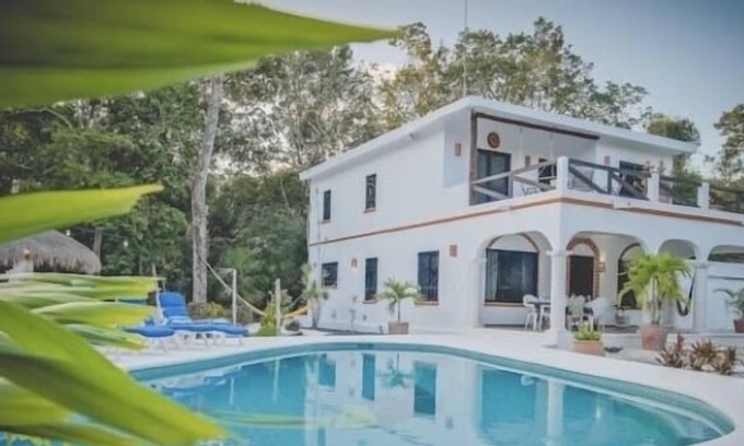 Benito Juarez House | Private, spacious jungle oasis with large pool, perfect for families and friends