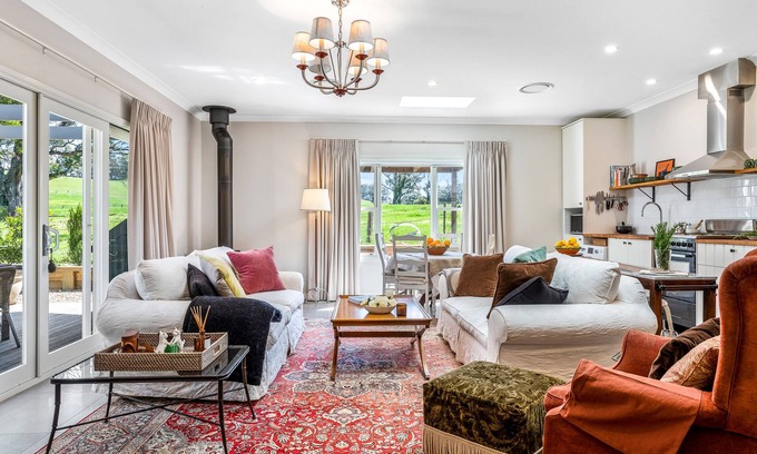 Welby Apartment | Private, stylish two bedroom cottage nestled in a spacious park like setting.