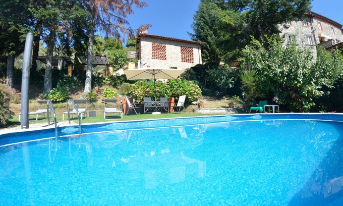 Gello Villa | Private Villa with WIFI, hot tub, private pool, A/C, TV, terrace, pets allowed, panoramic view