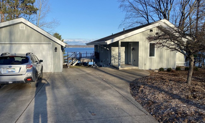 Rapid City House | Private Waterfront Torch Lake Contemporary House