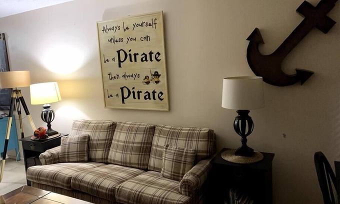 Crystal River Apartment | Professor Rousseau's Pirates Lair