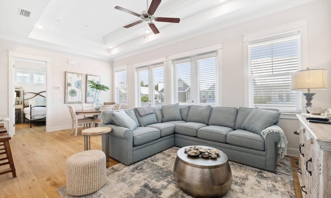 WaterSound Beach House | Prominence - Sea Lily - Pet Friendly, Golf Cart, 4 Bikes, Beach, 2 Pools, 30A