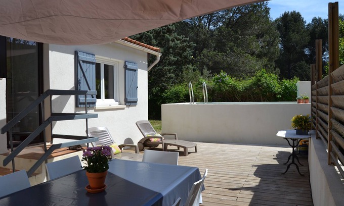 Gemenos House | Provencal house completely renovated with swimming pool located in the pine forest