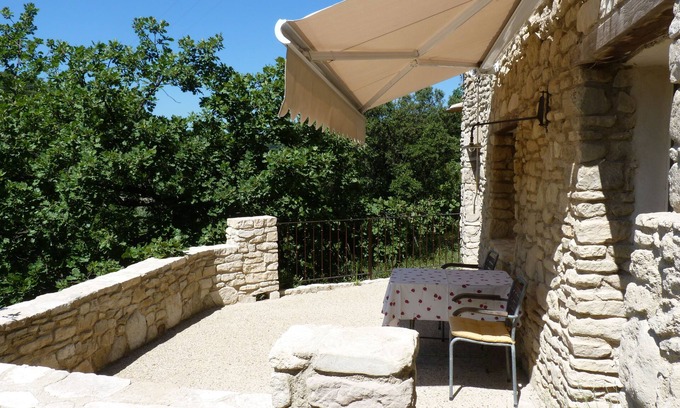 Le Beaucet Cottage | Provencal stone cottage 2 pers. Welcome dog. Swimming pool . Wlan .