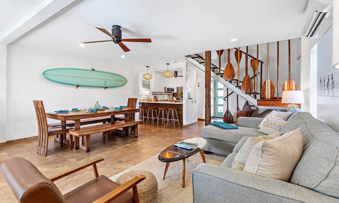 Downtown Lahaina House | Puamana 185-1 Townhouse - A private wellness retreat in a beautiful beachfront