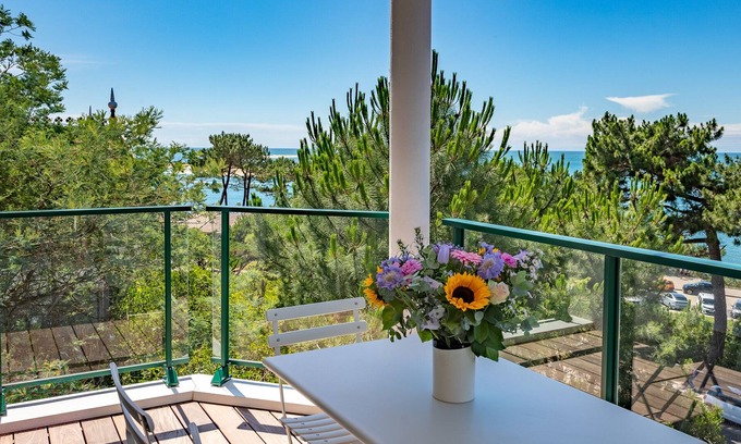Pyla-sur-Mer Apartment | Pyla Plage - Appartement Moderne vue mer - Perle