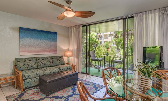 Honokowai Condo | Quaint 1bd garden view in great location