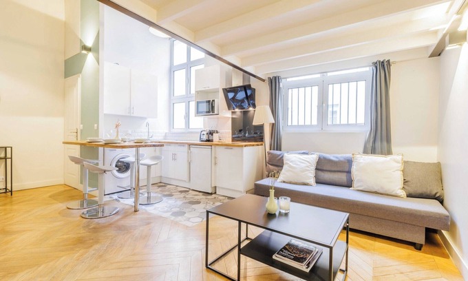 Quartier du Mail Apartment | Quiet apartment 1BR/4P - Quartier du Mail