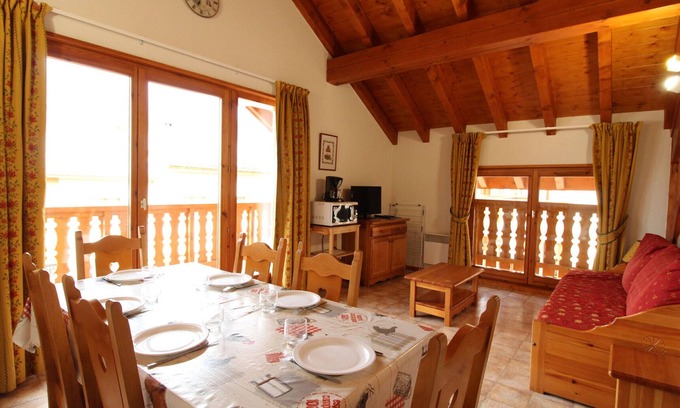 Aussois Apartment | Quiet apartment near shuttles in Aussois