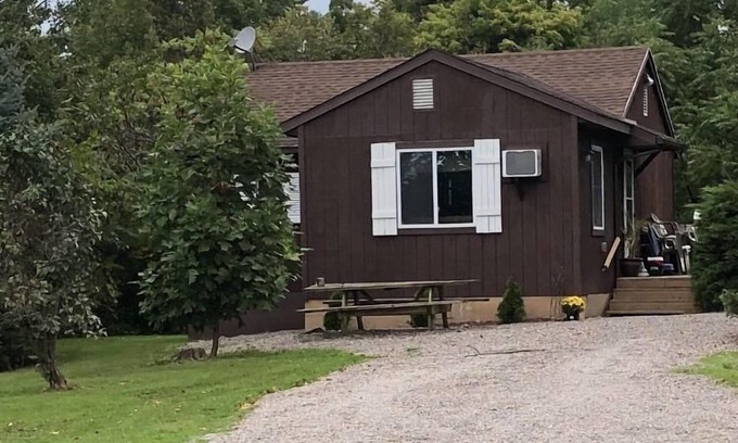 North Rose House | Quiet cabin Overlooking Sodus Bay located on 65 acres