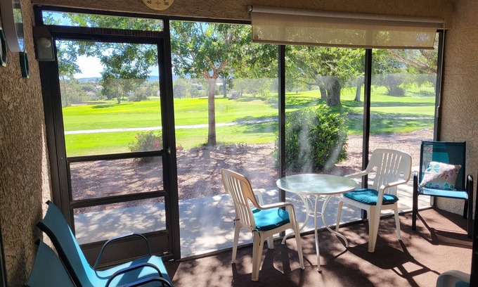 Prescott Country Club Condo | Quiet Condo on Prescott Country Club Golf Course!