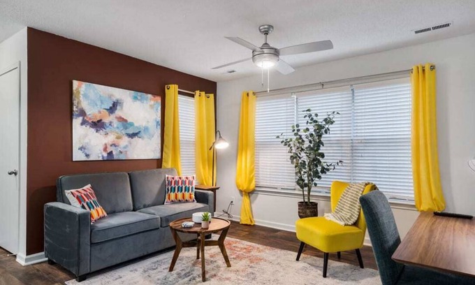 Meadowbrook Apartment | Quiet & Cozy Neighborhood | Comfy King Bed