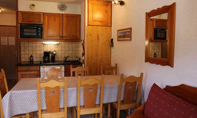 Aussois Apartment | Quiet duplex for 8, close to services