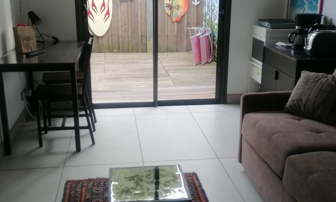 Gujan-Mestras Apartment | Quiet guest room with garden on the Arcachon Bay near the beach
