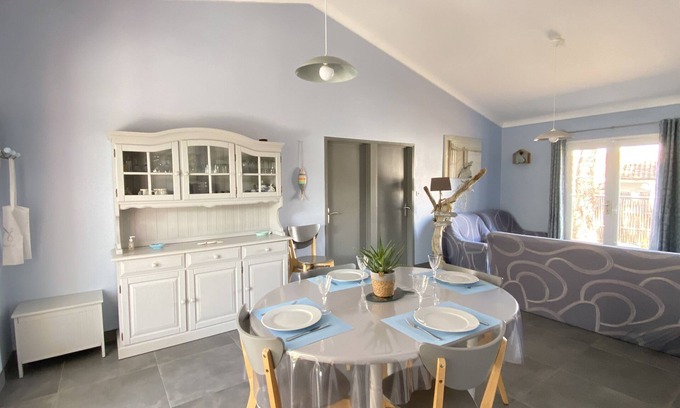 La Tranche-sur-Mer House | Quiet house 3 bedrooms, 6 people, 400 m from the beach, the Grière, 3 stars