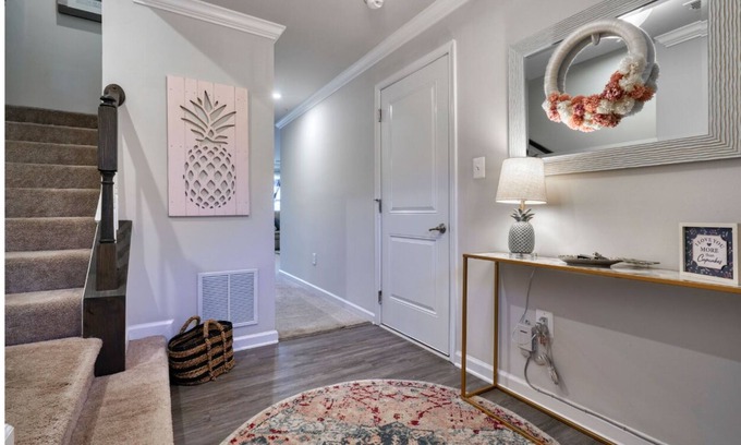 Edgemore House | Quiet Townhome - Located near major hospitals and Tradepoint Atlantic
