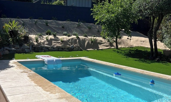 Grasse Villa | Quiet villa in Grasse with private pool + spa