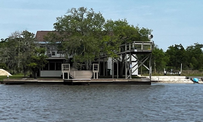 Pearlington House | Quiet Waterfront Paradise 15 minutes from the bustle of Bay St. Louis.