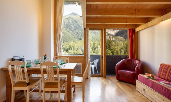 Argentiere Apartment | Résidence Grand Roc - Ancolies 220, Argentière (Chamonix), France