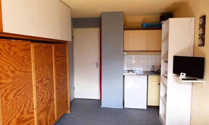 Le Pleynet Apartment | Résidence Gentianes 1 - Studio Pour 3 Personnes