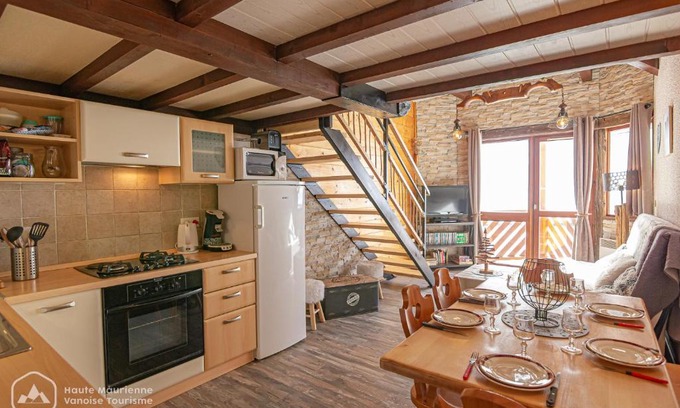 Lanslevillard Apartment | Résidence Les hauts de Val Cenis