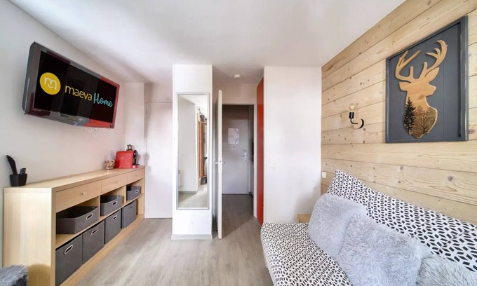 Plagne 1800 Apartment | Résidence Plagne Lauze - maeva Home - Cozy Studio 4 People - Prestige - super Home
