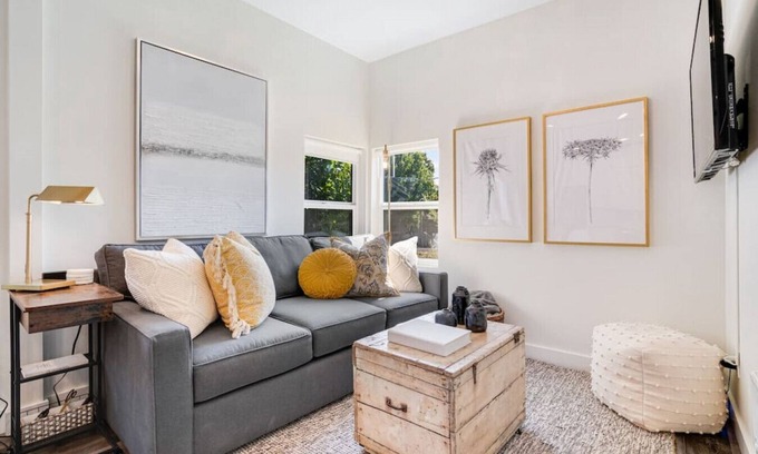 Crown Hill House | Rain Shower, Modern Retreat, Central Location!