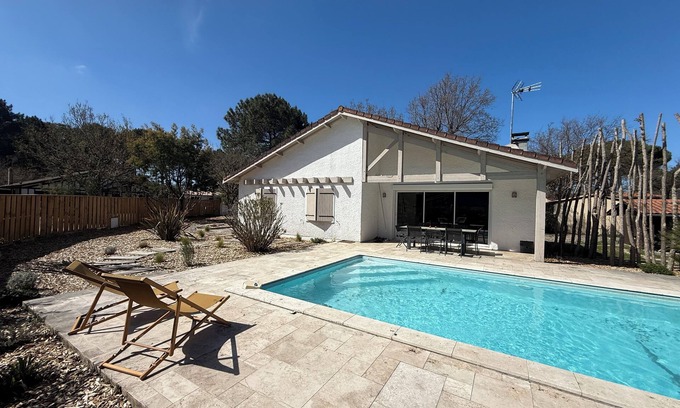 Claouey House | Recently renovated house - Heated swimming pool