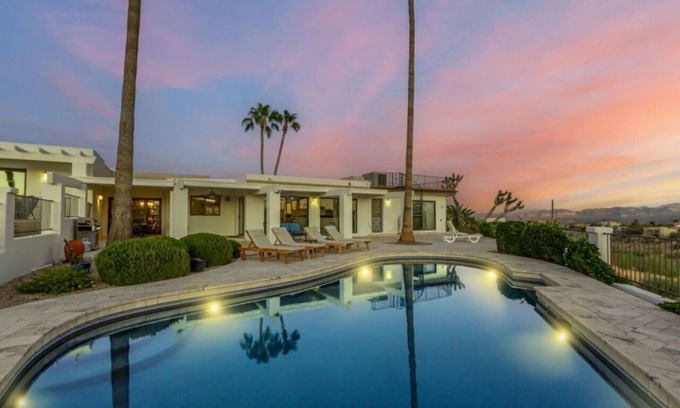 Emerald Mesa House | Red Mountain View 4 Bed/3.5 Bath/Pool/Rooftop Deck